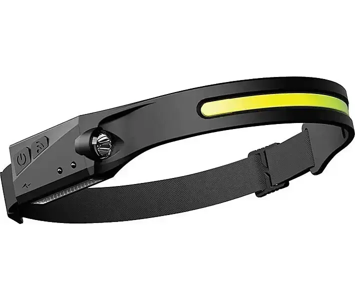 Налобний ліхтар BL G-28 XPE+COB з датчиком руху USB заряджання (G-28)