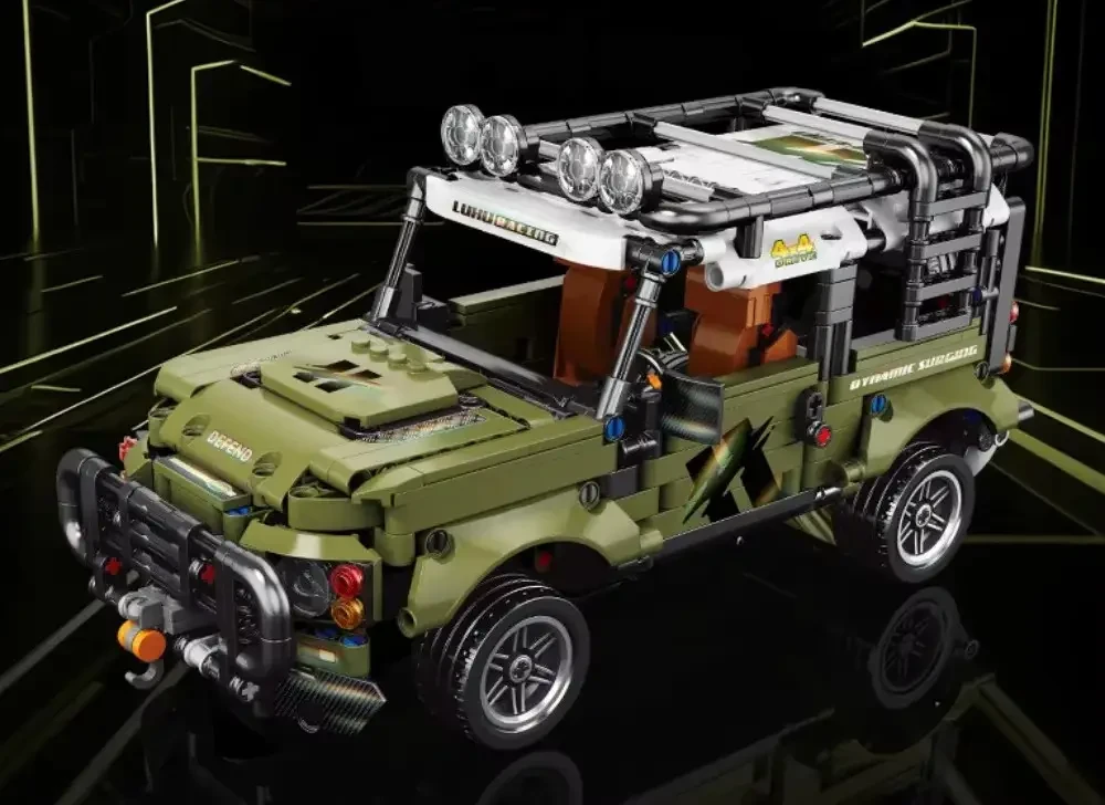 Конструктор Джип инерционный Land Rover 1:14 - фото 3 Конструктор Джип инерционный Land Rover 1:14 - фото 3