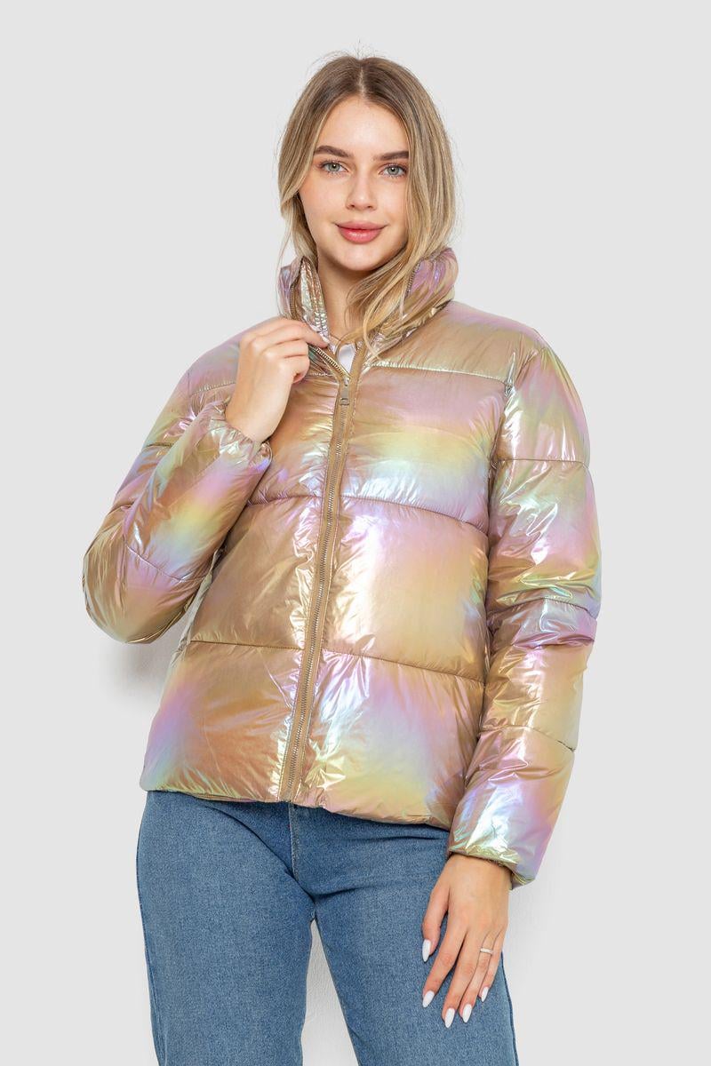 Куртка жіноча Ager демісезонна 243R2022-2 XL Бежево-бузковий (113220_825538)