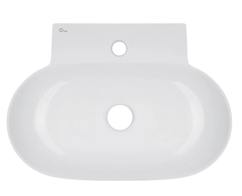 Раковина Qtap Cardinal без донного клапана (QT0411K177WN) Раковина Qtap Cardinal без донного клапана (QT0411K177WN)