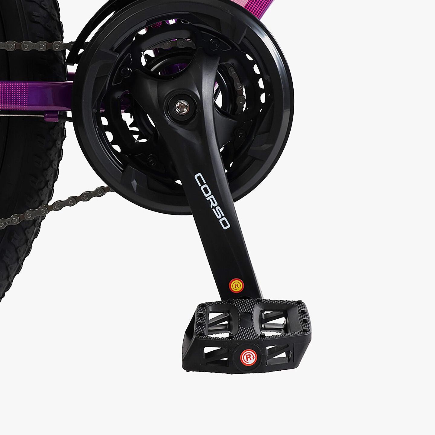 Велосипед горный Corso Energy 26"/13" Фиолетовый (1204798465) - фото 8