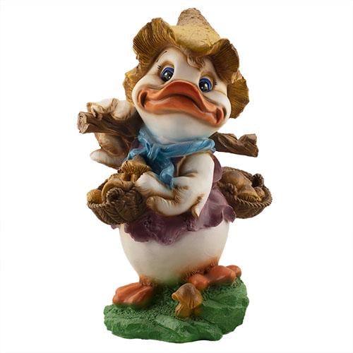 Садовая фигура Decoline Утка с коромыслом (G0143 P)