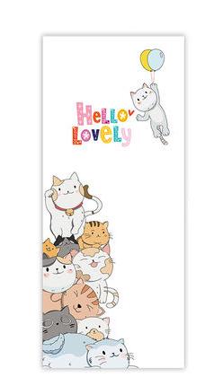 Наклейка 3D в спальню UKC Hello Lovely 205х86 см (2822)