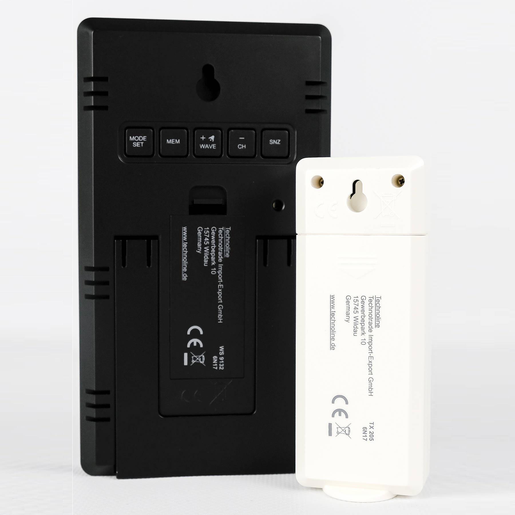 Метеостанция Technoline WS9132 Black (WS9132) - фото 4