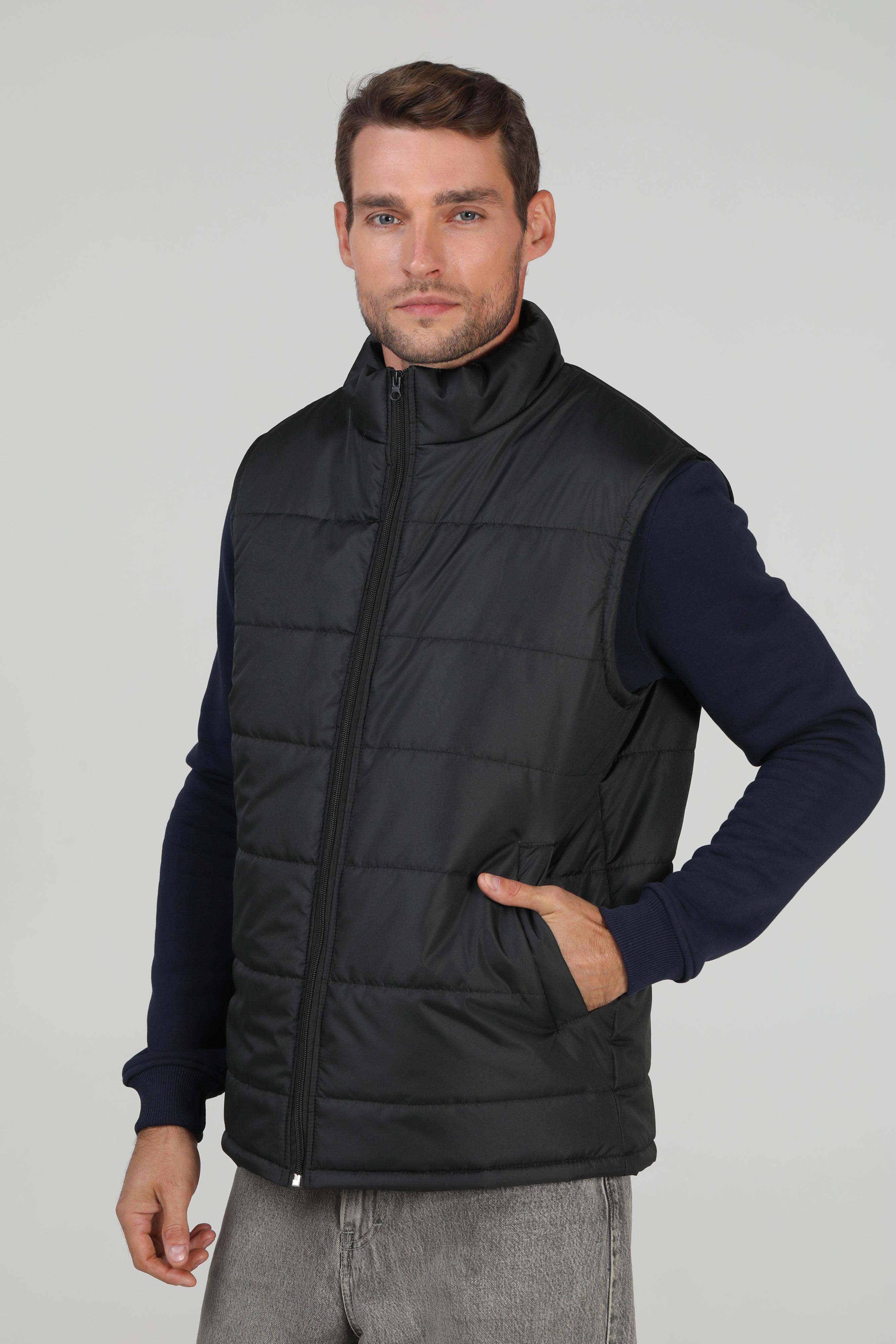 Жилет утеплений Ray BASIC U0601 UNISEX L Чорний - фото 5