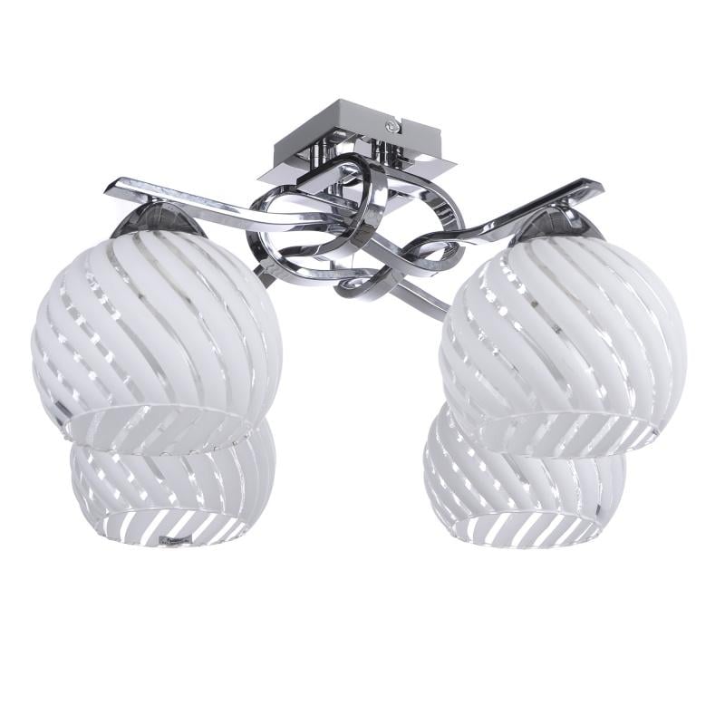 Люстра потолочная классическая Brille LK-539S/4 E27 CH