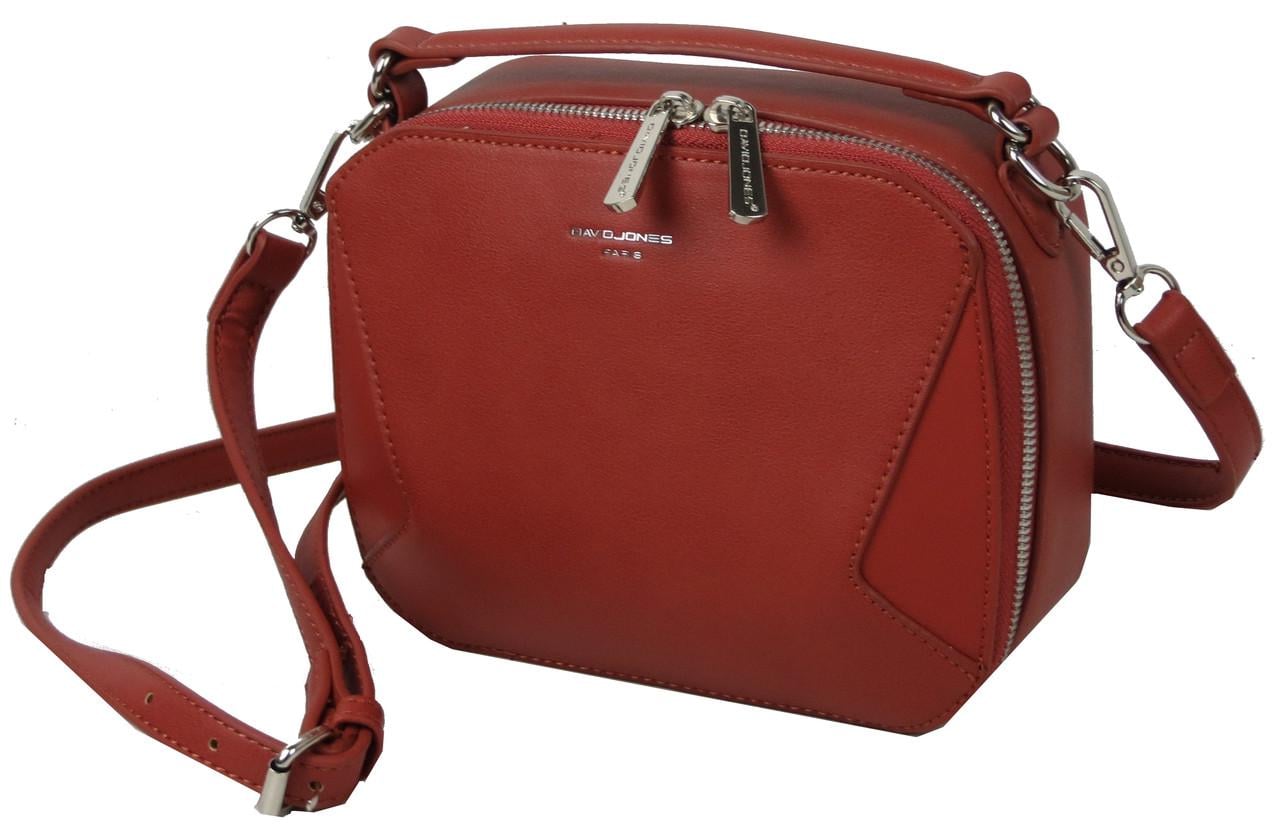 Сумка клатч женская из экокожи David Jones 5830-2 Красный Сумка клатч женская из экокожи David Jones 5830-2 Красный