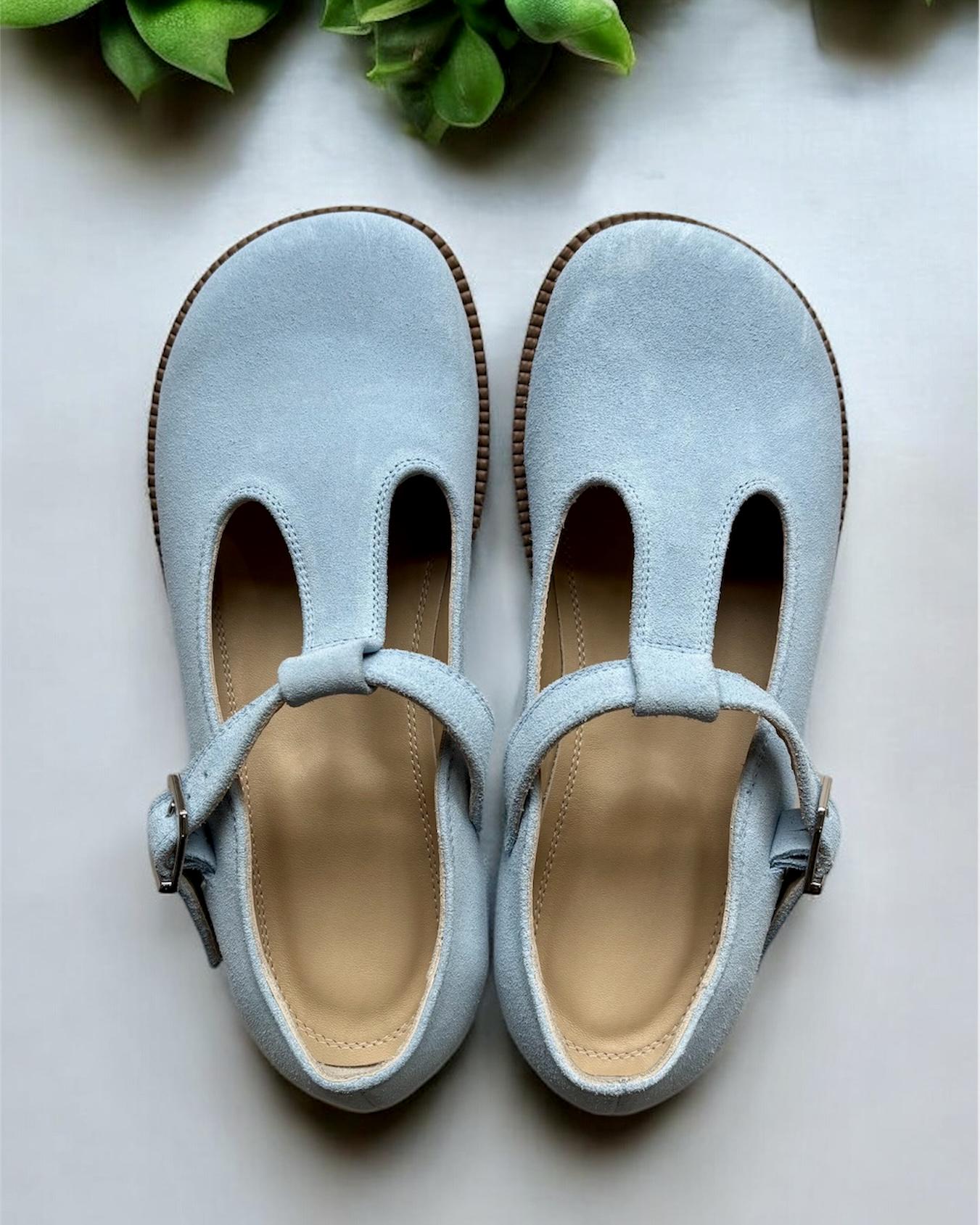 Сандалии MARANDI Mary Jane анатомические женские натуральная замша р. 41 27 см Голубой (Color-Mary-41-Blue) - фото 3 Сандалии MARANDI Mary Jane анатомические женские натуральная замша р. 41 27 см Голубой (Color-Mary-41-Blue) - фото 3