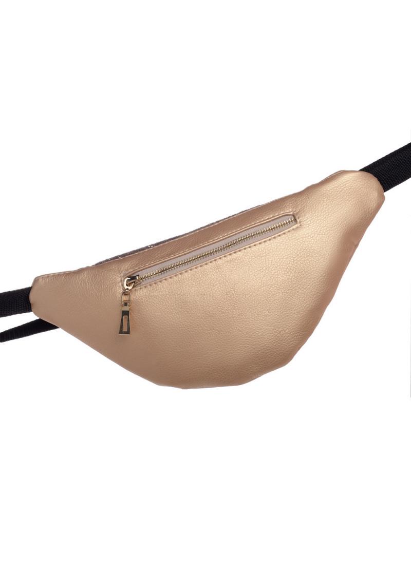 Сумка бананка поясная Sambag Soho BST Золотой перламутр (82118023b)