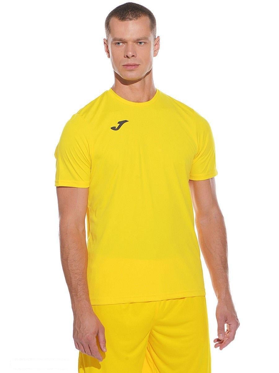 Футболка Joma 100052.900 T-Shirt Combi S/S XL Yellow (9681229)