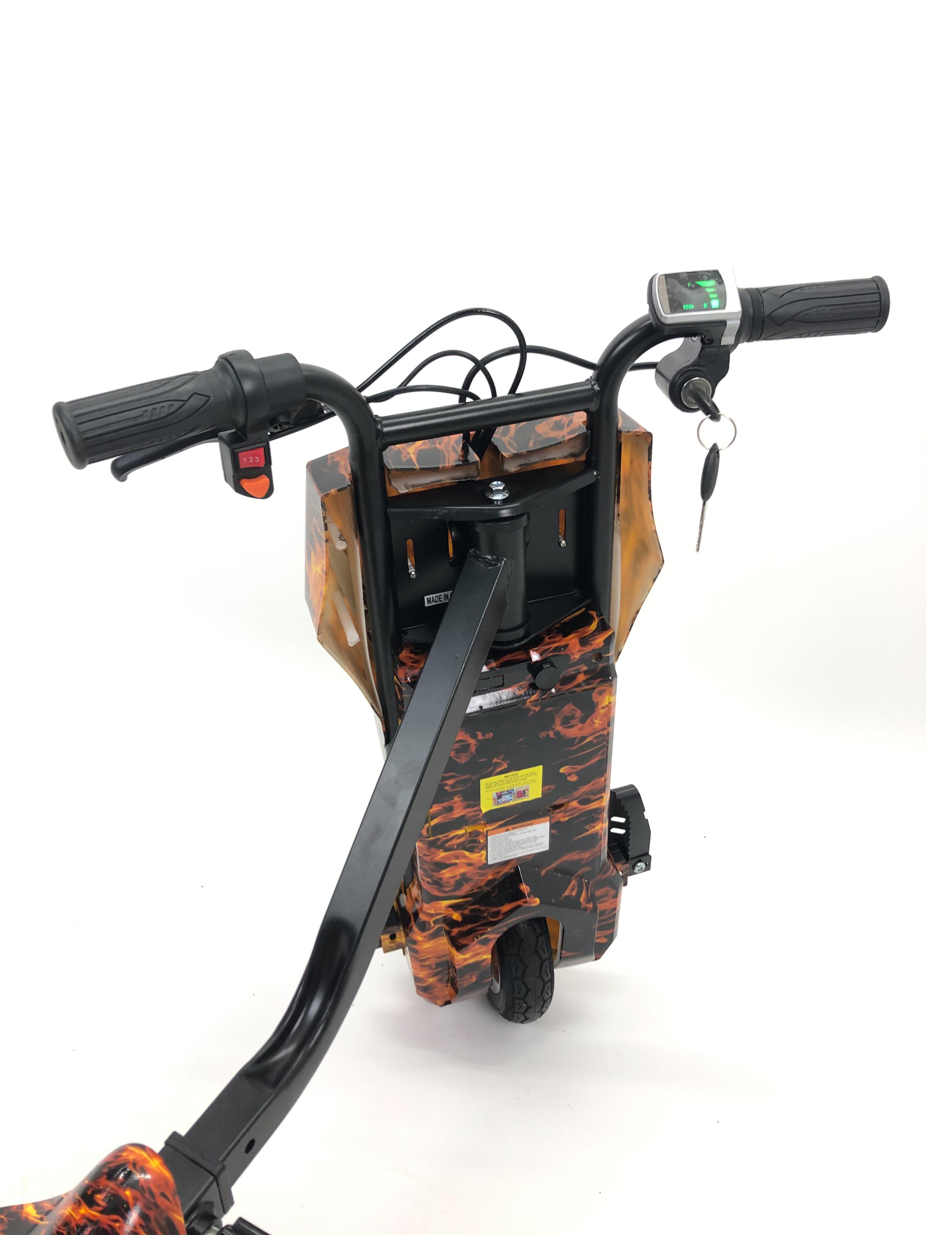 Дріфт-карт Windtech Crazy Bug 500W Помаранчеве полум'я - фото 8