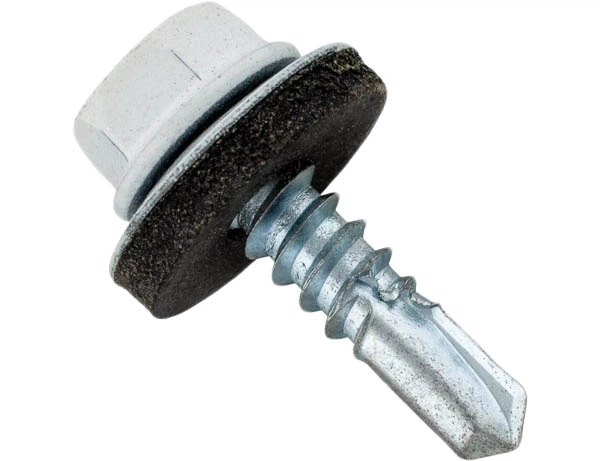 Шуруп покрівельний М4.8х19 RAL 9003