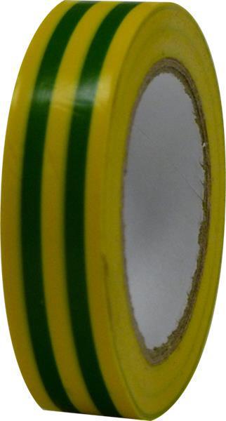 Стрічка ізоляційна HASOFT UNI 7.802 10 м x 15x0,13 мм ПВХ Жовто-зелений (23676365)