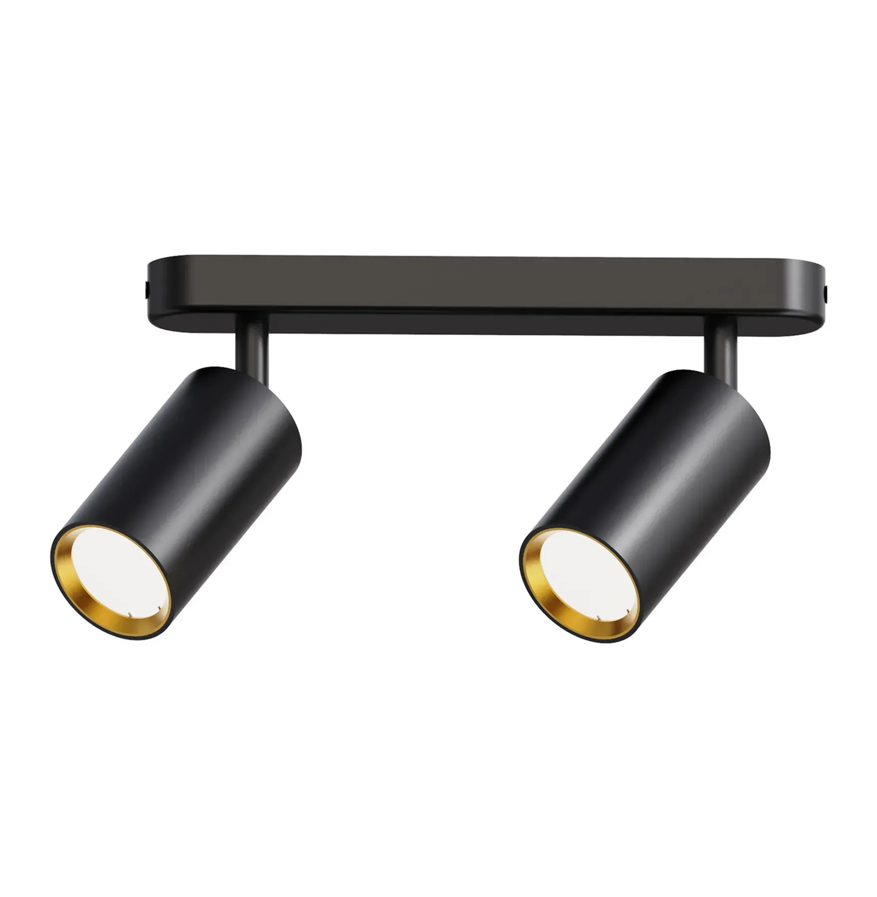 Спот Arte Lamp 4002-2&Gold GU10 max 2x35 Вт Black (4002-SL-2&Gold)