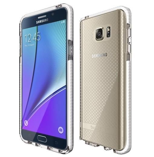 Противоударный защитный чехол Tech21 D3O®  для Samsung Note 5 Clear White