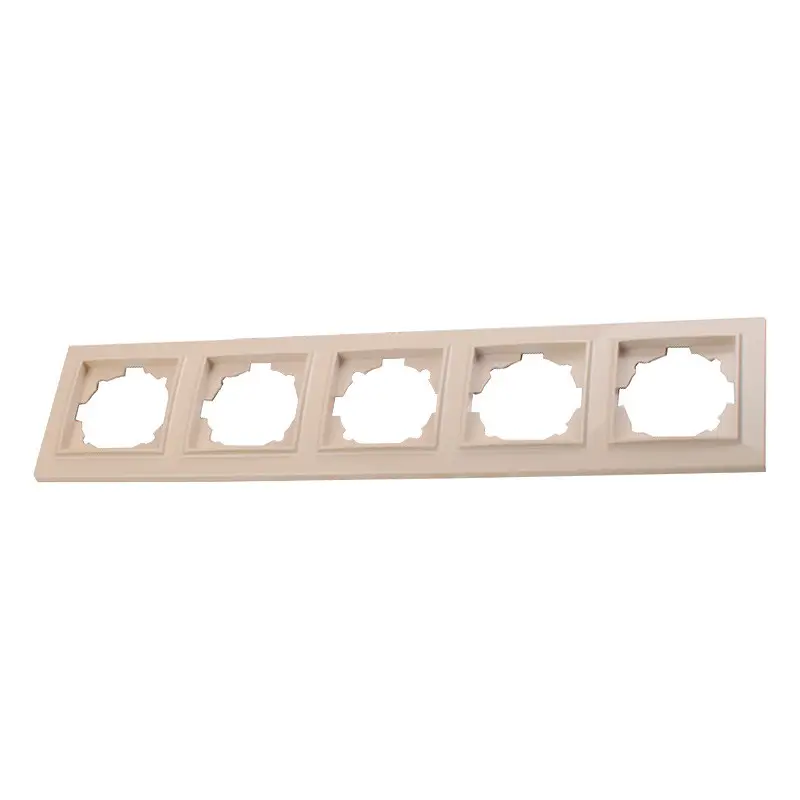 Рамка ElectroHouse 5-местная Enzo Латте (EH-2204)