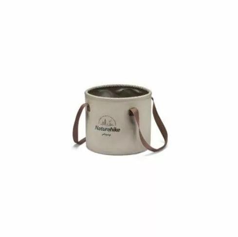 Складаний контейнер Naturehike Round bucket PVC 20 л Grey (NH20SJ040)