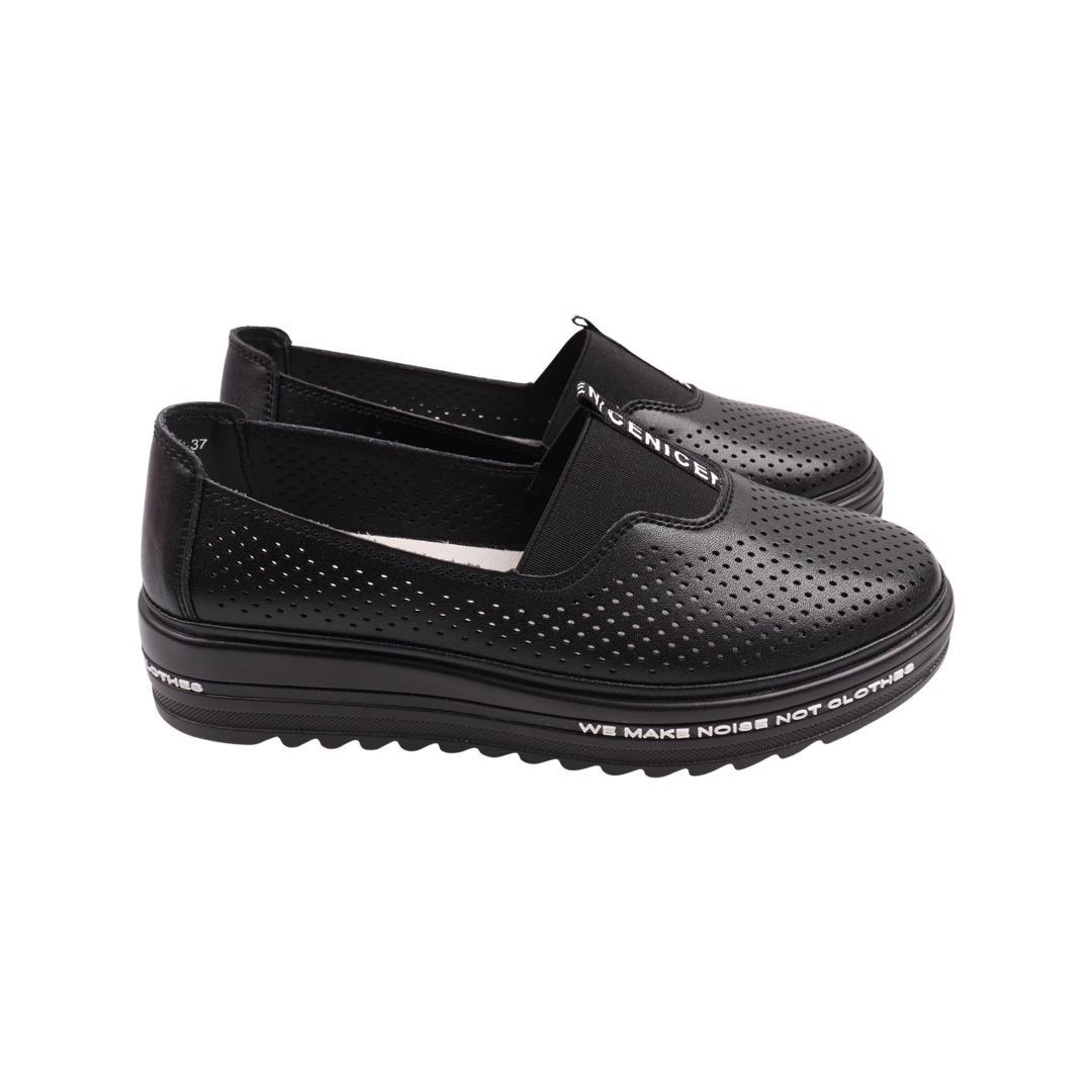 Туфли женские Li Fexpert из кожи р. 38 Черный (955-22LTCP)