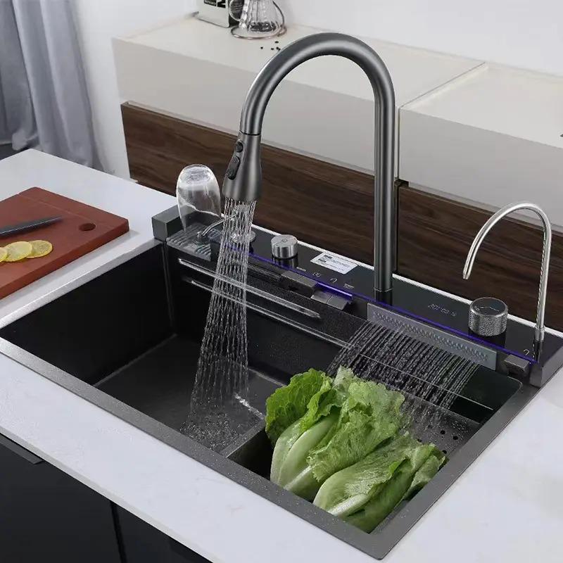Мойка для кухни Willda SUS 304 с аксессуарами 750x460x220 мм Графит (102448202)