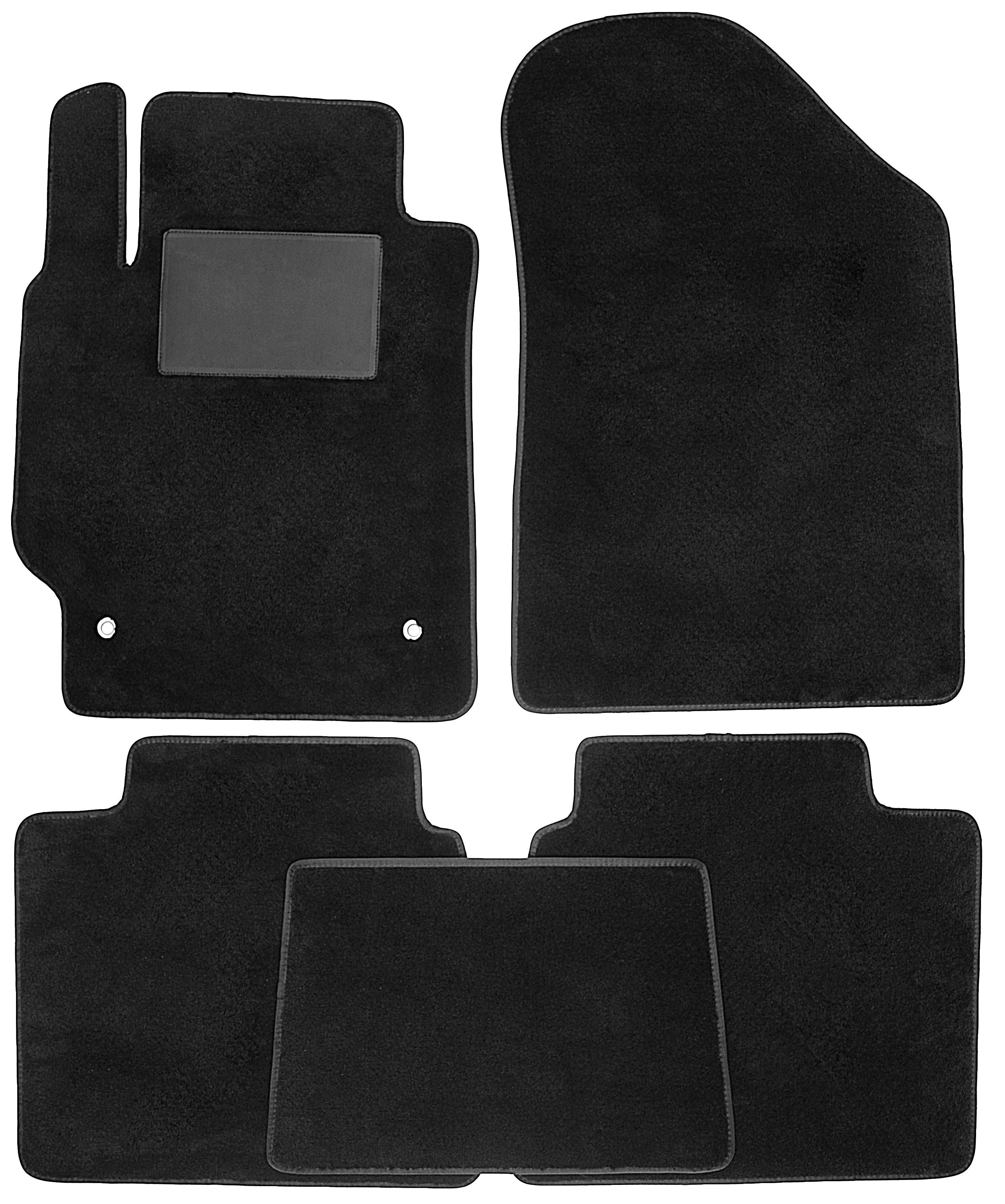 Коврики в салон Optimal для Toyota Camry V40 2006-2011 текстильные Черный (167915)