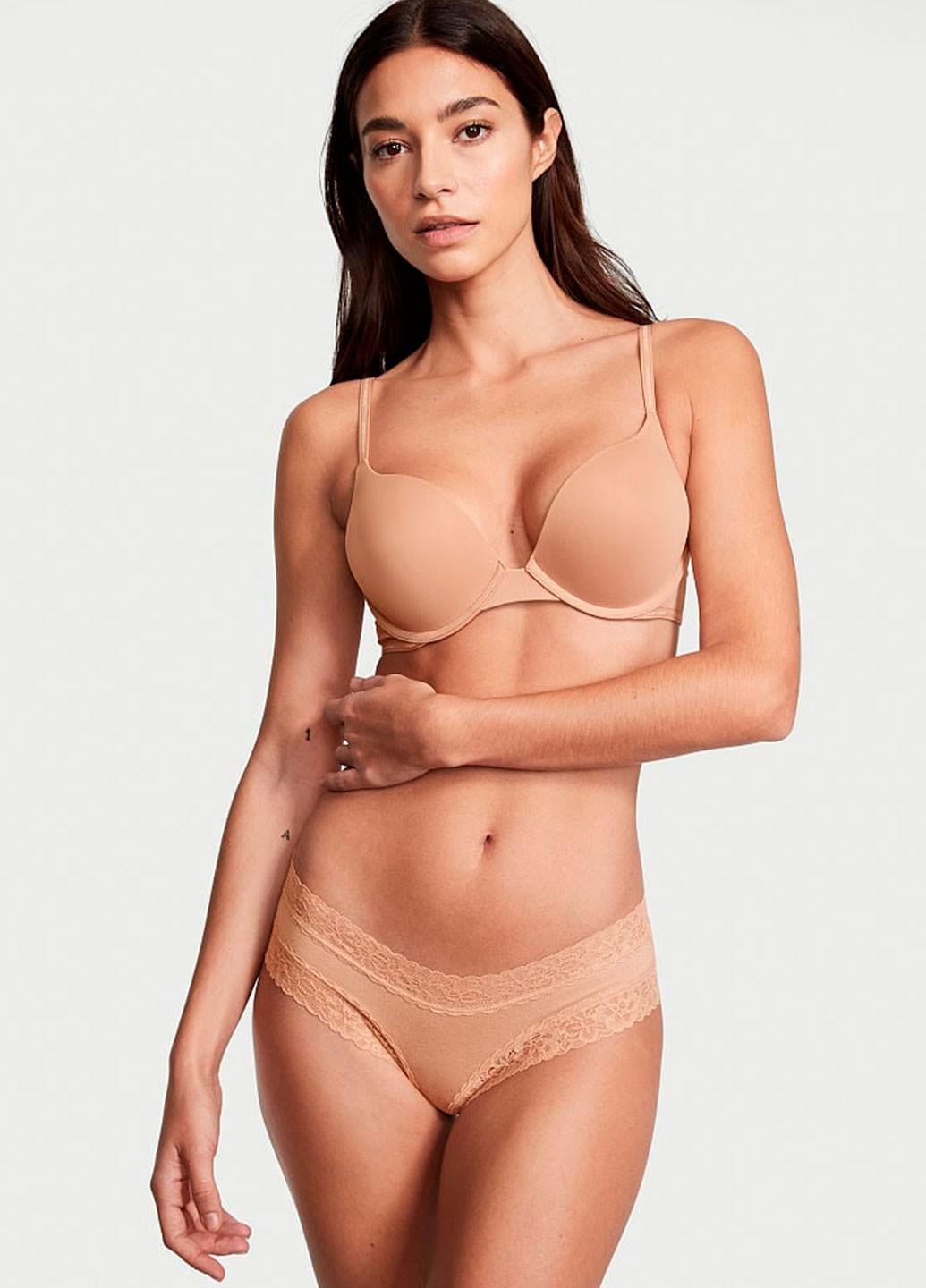 Трусики Victoria's Secret S Бежевый (4840000393012SEQS)