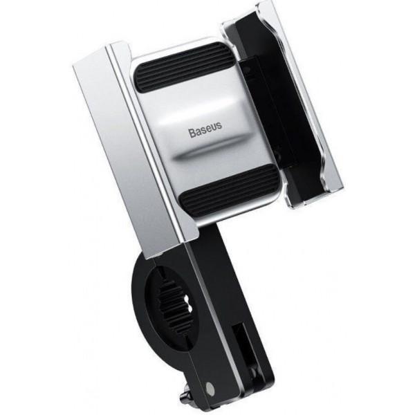 Baseus Тримач Baseus Knight Motorcycle holder Silver - фото 3