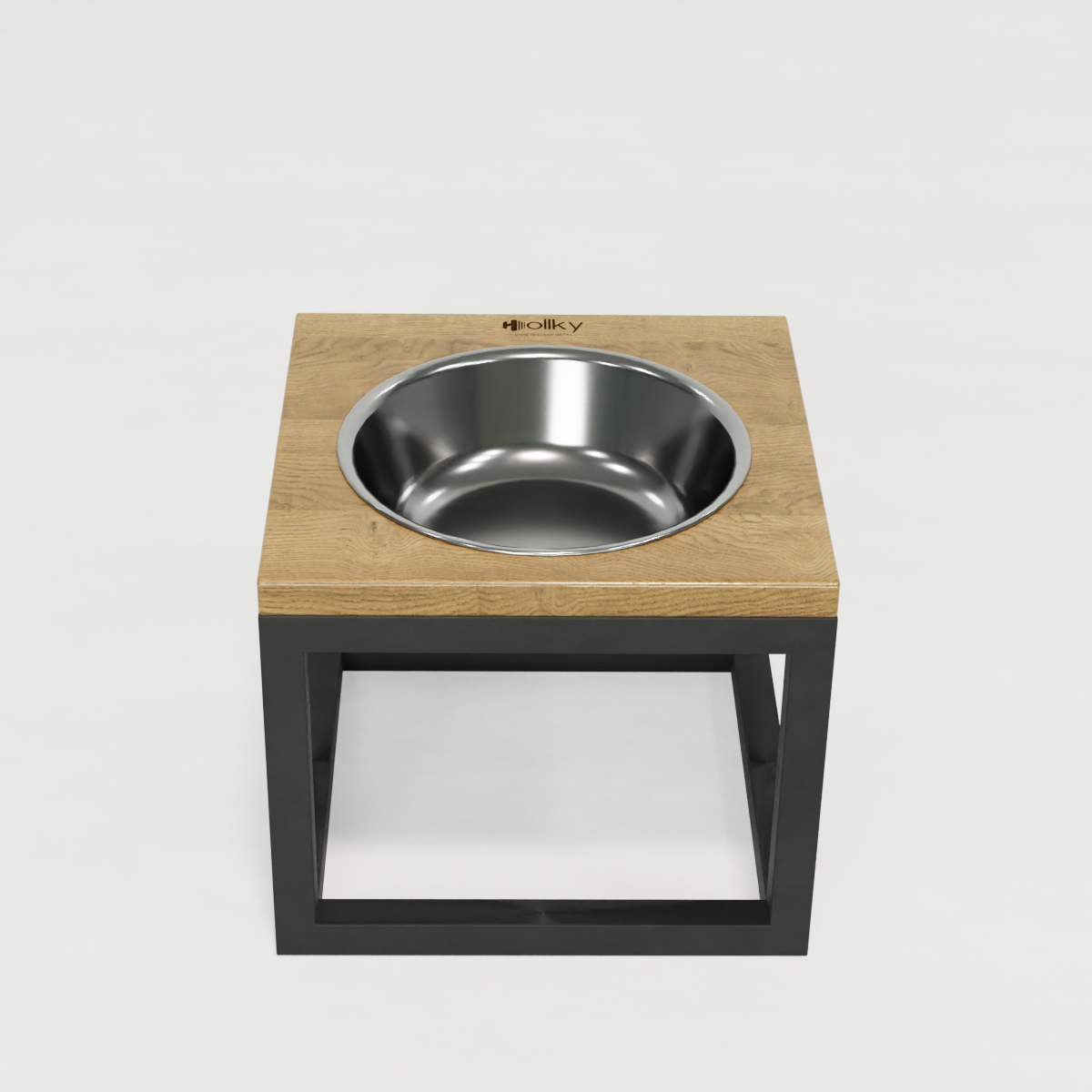 Миска на подставке для больших собак Hollky Base Solo XL 1,8 л (XL-262620-BLNT) - фото 8
