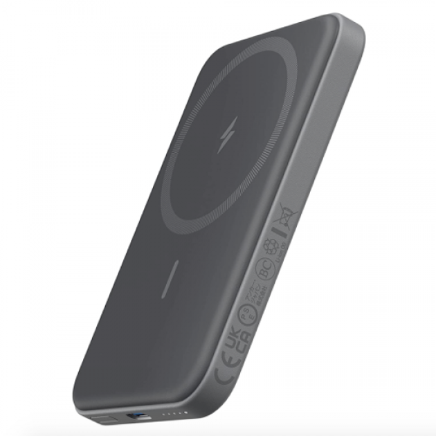 Повербанк магнитный Anker 621 Magnetic 5000 mAh A1610012 Черный (2379338671)