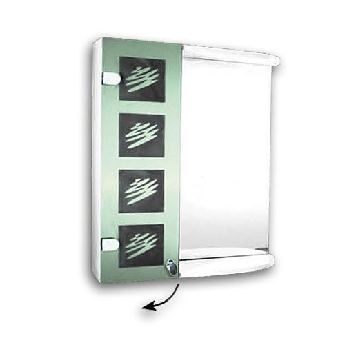 Шкафчик зеркальный 530х640х120 мм (849) - фото 2 Шкафчик зеркальный 530х640х120 мм (849) - фото 2