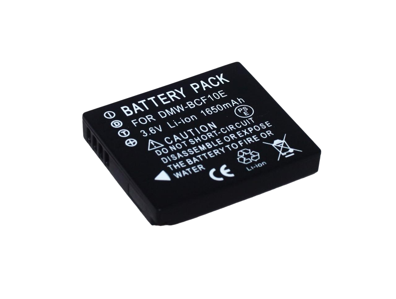 Аккумулятор DMW-BCF10E DMW-BCF10 DMW-BCF10GKC CGA-S/106C CGA-S009 для Panasonic аналог на 1650 ма