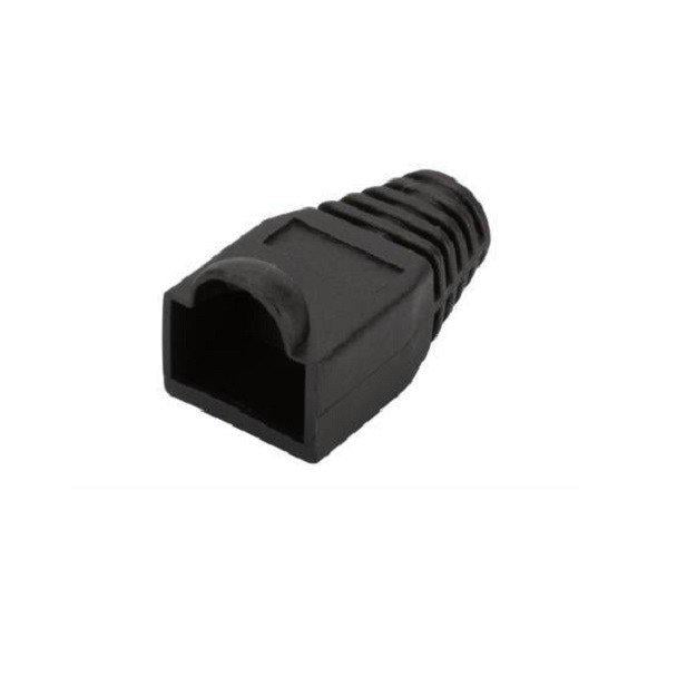 Колпачок коннектора 8P8C RJ-45 защитный 50 шт. Черный (6395gr)