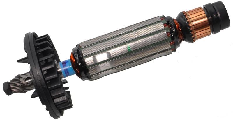 Якорь болгарки DeWalt DWE4050/4051 N181765 171х29,5 мм 6,5 + шестерня