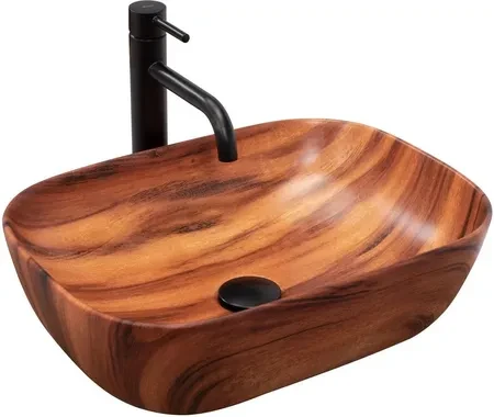 Умывальник Rea Belinda 46,5 см Wood Matt (ReaU5051)