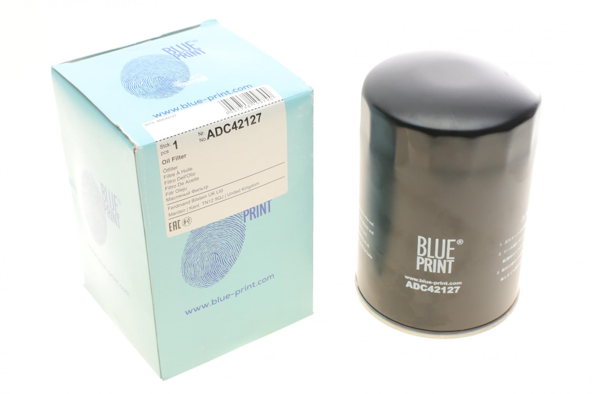 Фильтр масляный BLUE PRINT для Mitsubishi Pajero 3,2DI-D 07- (ADC42127)