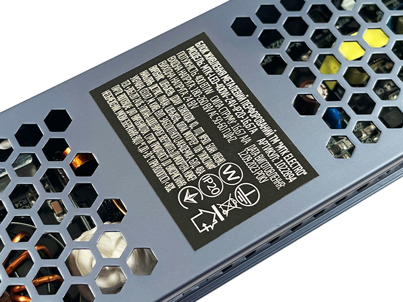 Блок питания MTK IP20 16,67А МТК 24V 400W (23500038) - фото 3 Блок питания MTK IP20 16,67А МТК 24V 400W (23500038) - фото 3