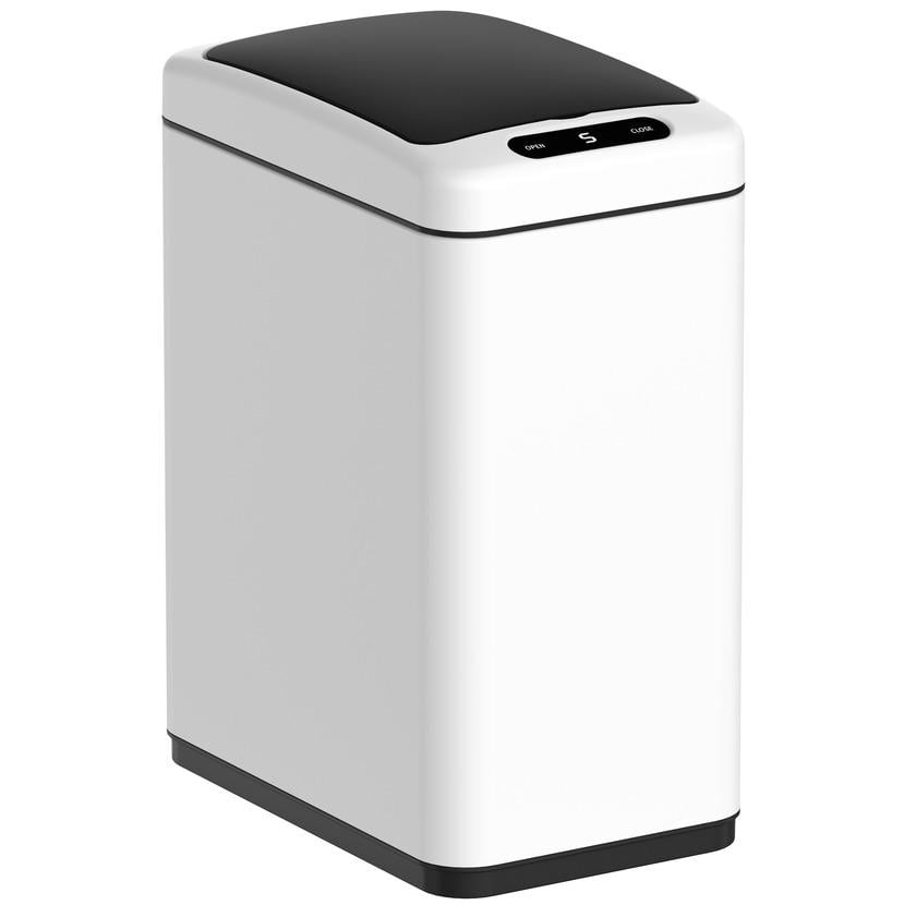 Відро для сміття сенсорне KOER TC-020408-08 KR5589 з кришкою 8 л Білий (270644)