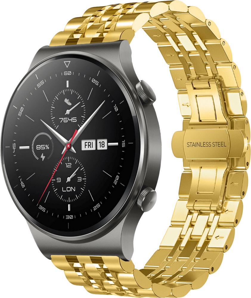 Браслет металлический Spinye для Huawei Watch GT 2 Pro Gold (28949-2A)