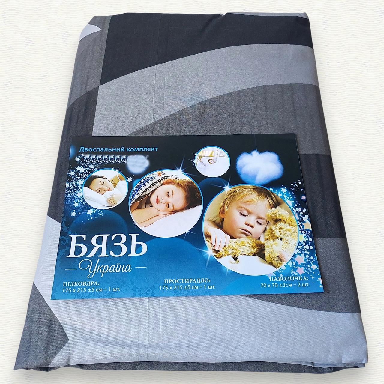Комплект постільної білизни бязь СМ-12 двоспальне 175х215 см (6978) - фото 2