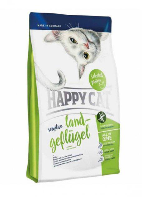 Сухой корм Happy Cat Sensitive Land-Geflugel 1,4 кг (1482159521)