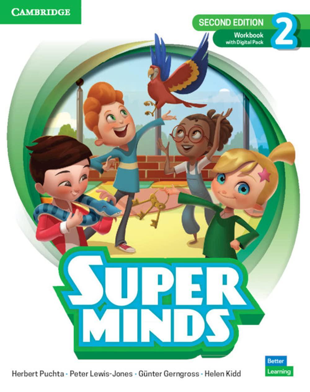 Рабочая тетрадь Super Minds Second Edition 2 Workbook with Digital Pack