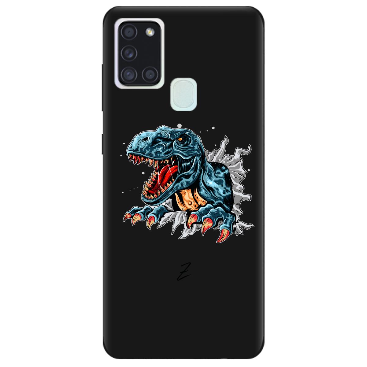 Силиконовый чехол Zorrov для Samsung Galaxy A21s - Rex (14100050199087759)