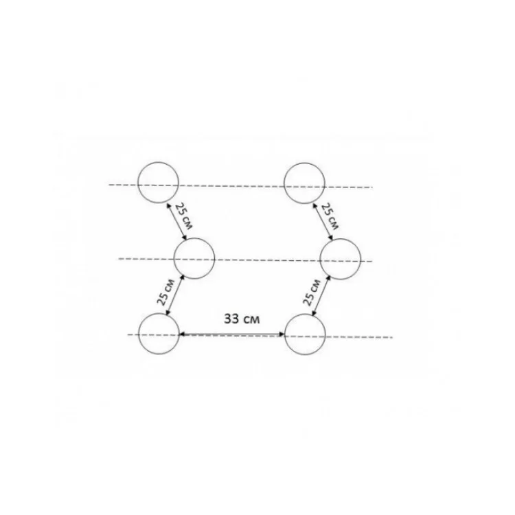 Агроволокно з перфорацією 3 отвори Agreen 50 г/м2 1,6х100 м Чорний (57811) - фото 3 Агроволокно з перфорацією 3 отвори Agreen 50 г/м2 1,6х100 м Чорний (57811) - фото 3
