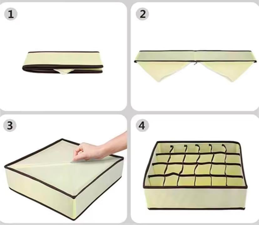 Комплект органайзеров для хранения белья мини 4в1 (3a9a572e) - фото 5 Комплект органайзеров для хранения белья мини 4в1 (3a9a572e) - фото 5