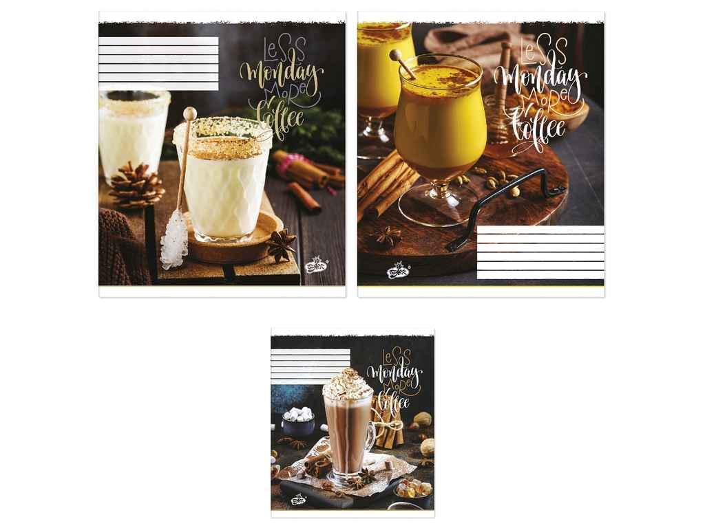 Тетрадь в клетку Бріск 96 л. 10 шт. ТВ-17 2351 (935616)