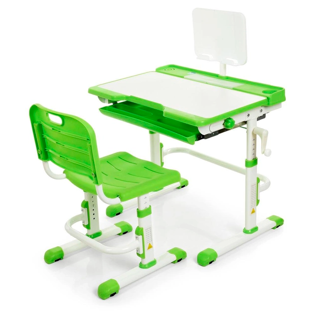 Парта для детей Bambi регулируемая Зеленый (63-75-M 3111(2)-5)