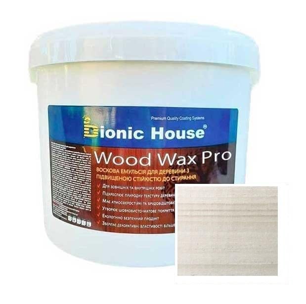 Краска-воск для дерева Wood Wax Pro 10 л Белый дуб (14725619)