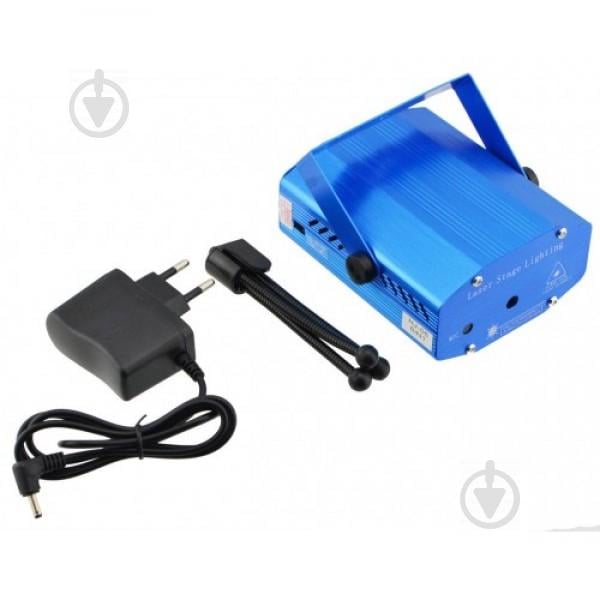 Лазерний проектор стробоскоп диско лазер UKC HJ08 Синій (20053100092) - фото 6 Лазерний проектор стробоскоп диско лазер UKC HJ08 Синій (20053100092) - фото 6