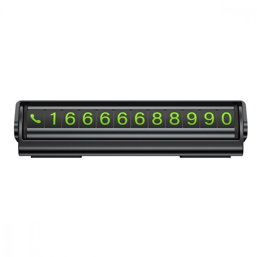 Парковочная карта Proove Twins Parking Number Plate Black - фото 1