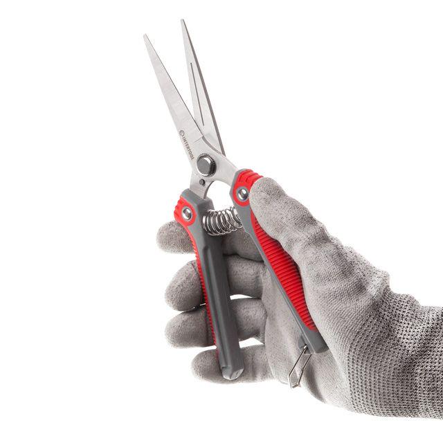 Секатор для винограду Intertool FT‑1015 INOX 200 мм двокомпонентна рукоятка - фото 6