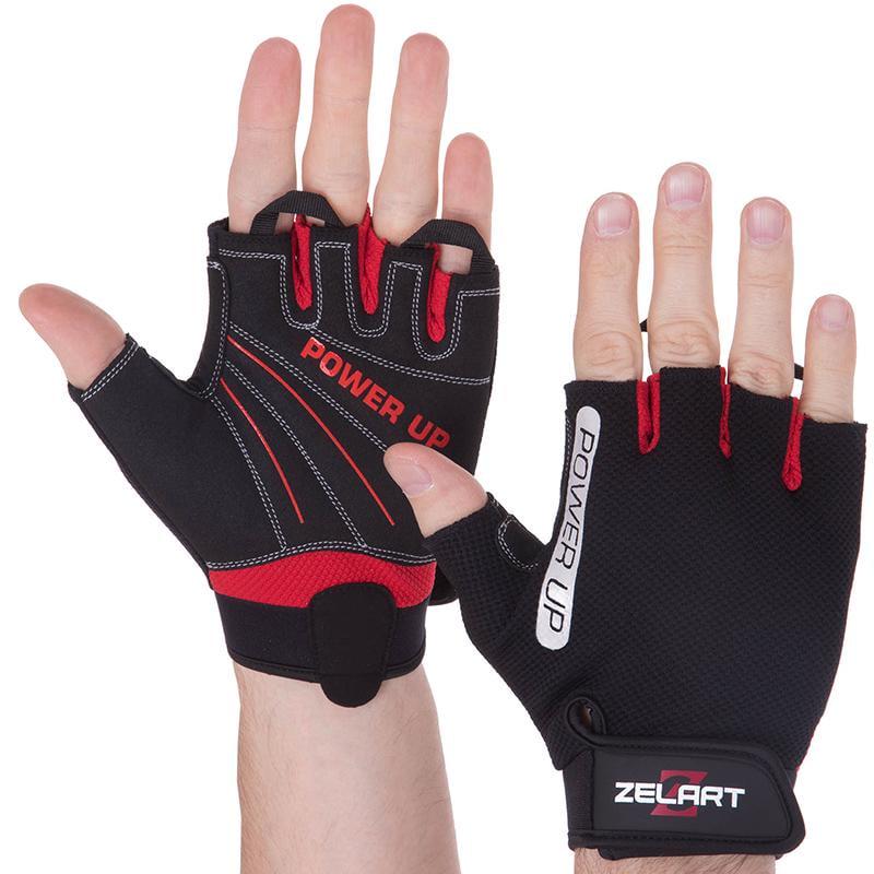 Перчатки для фитнеса Zelart SB-161568 L Черный (07363062)